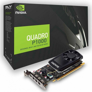 Karta graficzna PNY Quadro P1000 4 GB GDDR5 VCQP1000V2-PB