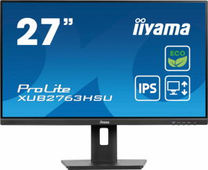 Monitor IIYAMA XUB2763HSU-B1 (27 /IPS /100Hz /1920 x 1080 /Czarny)