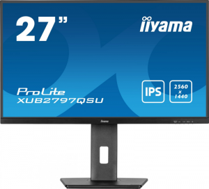 Monitor IIYAMA XUB2797QSU-B1 (27 /IPS /100Hz /2560 x 1440 /Czarny)