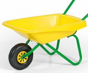 Rolly Toys 270873 Taczka Plastikowa Żółta 