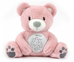 Milly Mally Zabawka pluszowa z Projektorem Milly Bear Pink 