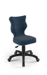Krzesło dziecięce Entelo - Petit Czarny Velvet 35 rozmiar 4