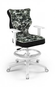 Krzesło młodzieżowe Entelo - Duo biały Visto 01 rozmiar 6 WK+P
