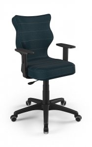 Krzesło młodzieżowe Entelo - Duo Czarny Monolith 33 rozmiar 5