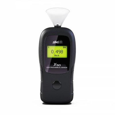 Alkomat Alkohit X50 w skrzyneczce plastikowej