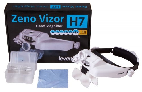 Lupa nagłowna Levenhuk Zeno Vizor H7
