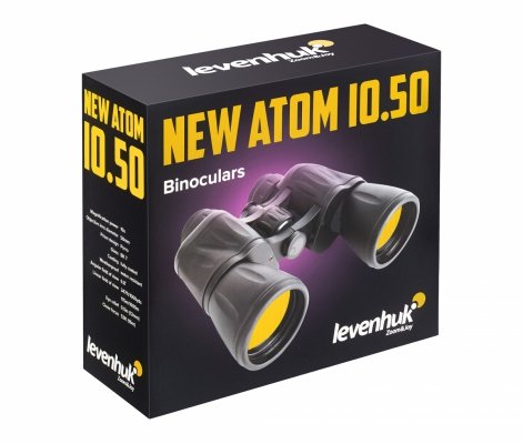 Lornetka Levenhuk New Atom 10x50