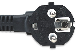 Kabel zasilający MANHATTAN C13 - C14 1.8m. 300148