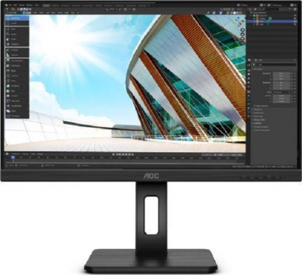 Monitor AOC 4038986187343 (27&quot; /IPS /60Hz /3840 x 2160 /Czarny)