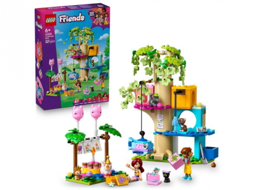 LEGO FRIENDS Kocie przyjęcie urodzinowe i domek na drzewie 42666