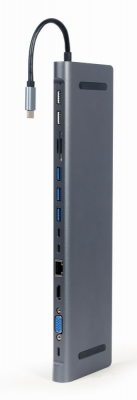 Hub USB GEMBIRD A-CM-COMBO9-01