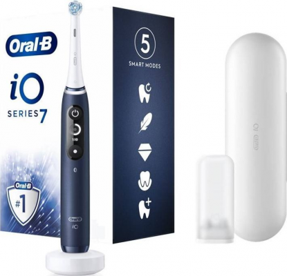 Szczoteczka magnetyczna ORAL-B iO Series 7 Niebiesko-biały (BRAU-SZ-060-32)