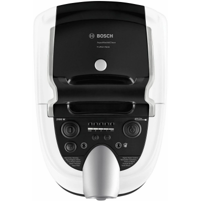 Odkurzacz workowy BOSCH AquaWash&Clean BWD 421 POW (2100W /Czarno-biały )