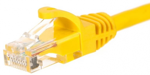 NETRACK RJ45 - RJ45 0.25 m Żółty 0.25 Patchcord