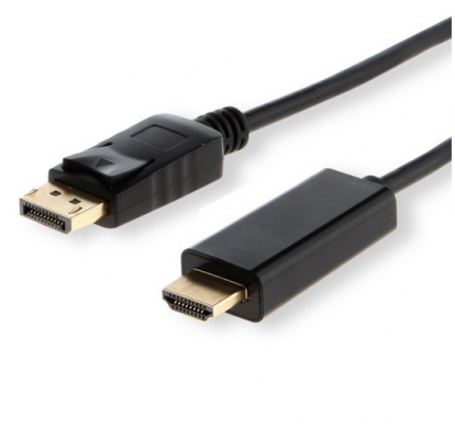 SAVIO CL-56 1.5m /s1x HDMI (wtyk) 1x DisplayPort (wtyk)