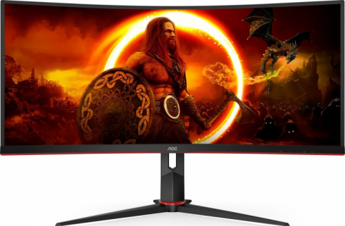 Monitor AOC CU34G2XP/BK (34&quot; /VA /180Hz /3440 x 1440 /Czarny)