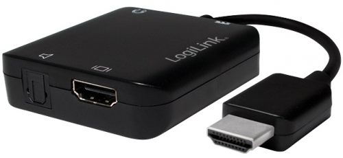 Konwerter LOGILINK CV0106 HDMI - HDMI + S/PDIF + audio 3.5 mm