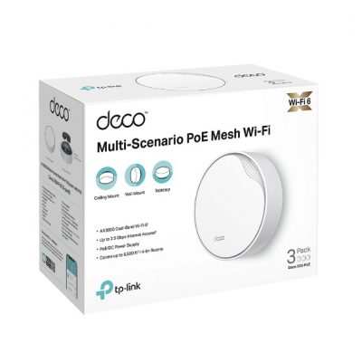 Router TP-LINK Deco X50-PoE (3-pack) AX3000