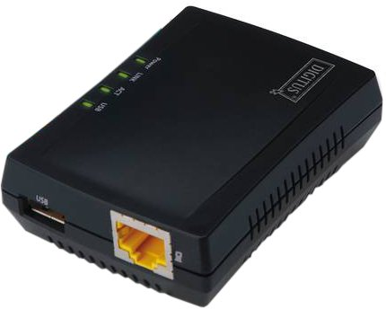 Serwer druku DIGITUS 10/100BASE-TX DN-13020