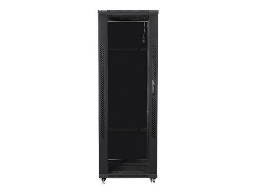 Szafy Lanberg FF01-6837-12B (37U; 19&#039;&#039; / 600mm / 800 mm; stojąca; Pełne, Szklane; 800 kg; kolor czarny)