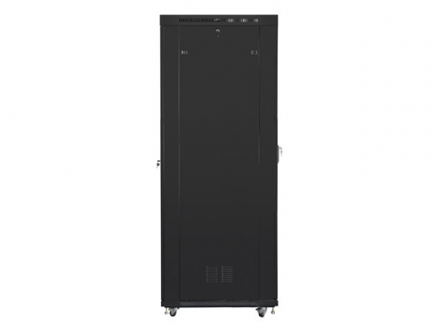 SZAFA INSTALACYJNA RACK STOJĄCA 19&quot; 47U 800X1000 CZARNA DRZWI SZKLANE LCD LANBERG (FLAT PACK)