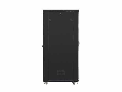 SZAFA INSTALACYJNA RACK STOJĄCA 19&quot; 42U 800X1200 CZARNA DRZWI SZKLANE LCD LANBERG (FLAT PACK)