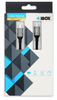 Kabel USB IBOX USB 3.1 typ C 1