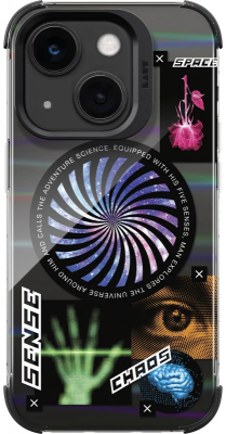LAUT Pop Cosmic - obudowa ochronna do iPhone 13/14/15 kompatybilna z MagSafe (cosmic)