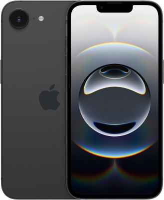 Smartphone APPLE iPhone 16E 8/128 GB Czarny MD1Q4ZD/A