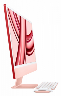 Komputer All-in-One APPLE iMac 24 Różowy (M3/8GB/SSD512GB)