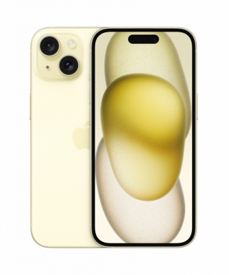 Smartphone APPLE iPhone 15 128 GB (Żółty) MTP23PX/A