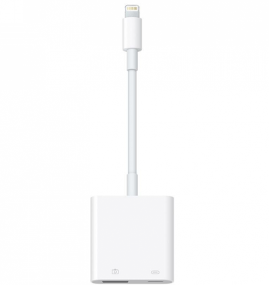 Adapter APPLE MX5J3ZM/A Lightning - Lightning + USB typ A