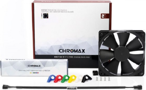 Wentylator do obudów NOCTUA NF-F12 PWM CH.BK.S