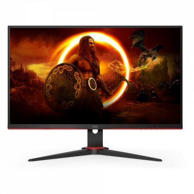 Monitor AOC Q24G2A/BK (24&quot; /TFT IPS /165Hz /2560 x 1440 /Czarno-czerwony)