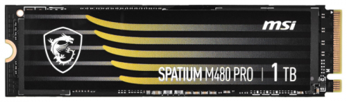 Dysk SSD MSI SPATIUM M480 Pro  NVMe 1TB (M.2 2280″ /1TB )