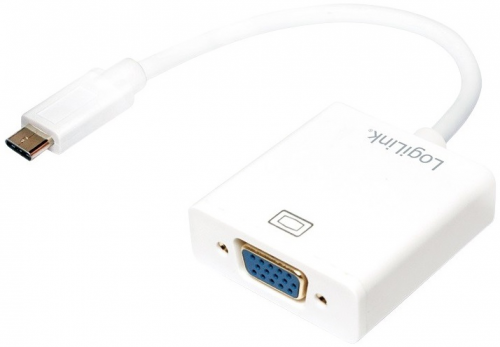 Adapter LOGILINK UA0237A USB-C - VGA
