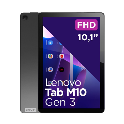 Tablet LENOVO Tab M10 (3rd Gen) 4/64 GB Storm Grey (Szary) (10.1&quot;/Unisoc T610/64GB/Android 11/Wi-Fi/Szary)