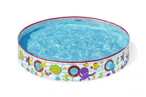 Bestway 55029 BASENIK ROZPOROWY FILL &#039;N FUN BURTA STATKU Z OKIENKAMI 152cm x 25cm