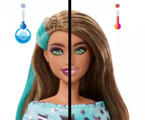 Mattel JFG72  Barbie Party Unboxed Reveal – Zestaw 10 Niespodzianek z Lalką