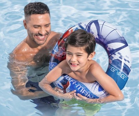 Bestway 98003 Spider-Man Kółko do pływania 56cm