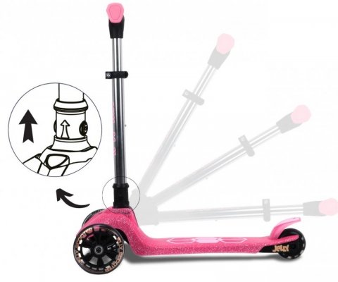 Milly Mally Scooter Jelly Pink