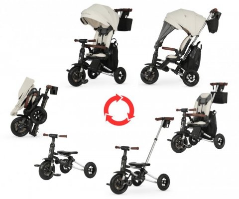 Qplay Rowerek Trójkołowy Nova Deluxe Beige