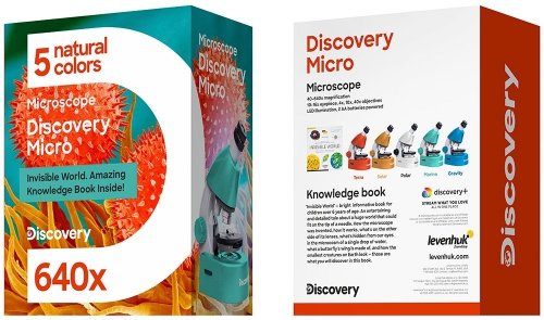 Mikroskop Levenhuk Discovery Micro z książką