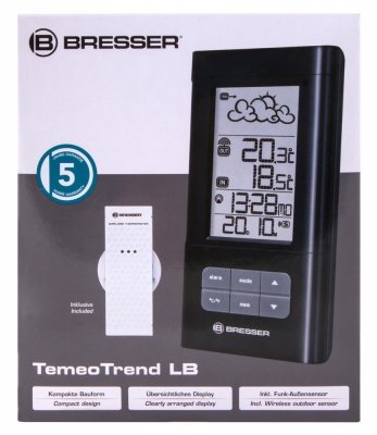 Stacja meteorologiczna Bresser TemeoTrend LB RC
