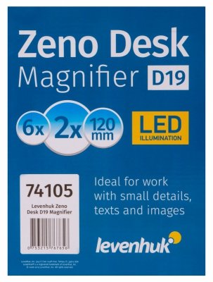 Lupa Levenhuk Zeno Desk D17