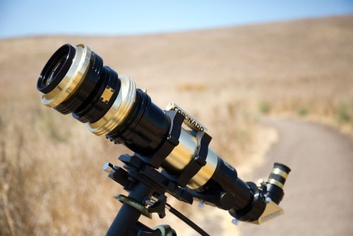 Teleskop słoneczny Double Stack Coronado SolarMax III 70 mm z systemem RichView i BF10