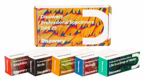 Zestaw mikropreparatów Levenhuk Discovery Prof DPS 5. „Płazy”