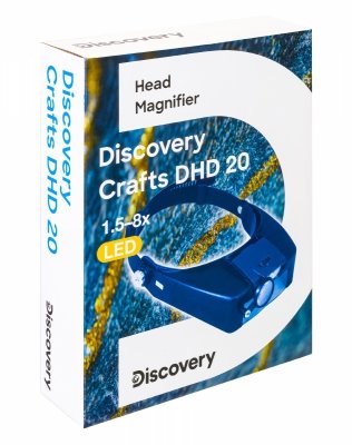 Lupa nagłowna Levenhuk Discovery Crafts DHD 20