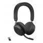 Słuchawki z mikrofonem JABRA Evolve2 75 Czarny Czarny 
