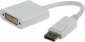 Adapter GEMBIRD DisplayPort - DVI Displayport - DVI A-DPM-DVIF-002-W 